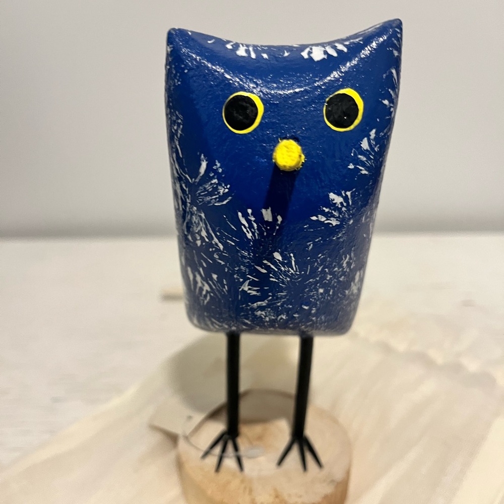 Edith John Navajo Folk Art Owl, 6.5", Rare - Picture 2 of 7
